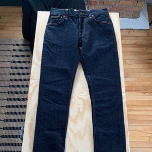 NWT Nudie Jeans Tight Terry - Dark Rise - Size 30/34